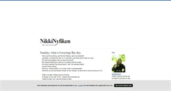Desktop Screenshot of nikkinyfiken.blogg.se