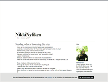Tablet Screenshot of nikkinyfiken.blogg.se