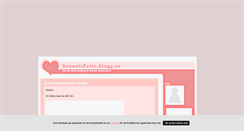 Desktop Screenshot of brunettpatte.blogg.se