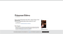 Desktop Screenshot of prinsessanelishwa.blogg.se