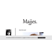 Tablet Screenshot of maje.blogg.se