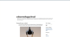 Desktop Screenshot of colourmehappybrud.blogg.se