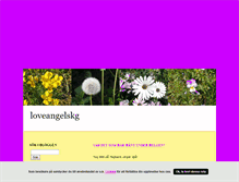 Tablet Screenshot of loveangelskg.blogg.se