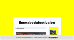Desktop Screenshot of emmabodafestivalen.blogg.se
