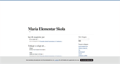 Desktop Screenshot of mariaelementar.blogg.se