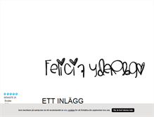 Tablet Screenshot of ffeliciayderbo.blogg.se