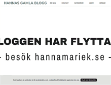 Tablet Screenshot of hannamariefiddeli.blogg.se