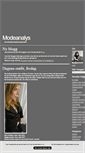 Mobile Screenshot of modeanalys.blogg.se