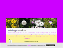 Tablet Screenshot of minhogstaonskan.blogg.se