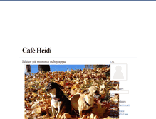 Tablet Screenshot of cafeheidi.blogg.se
