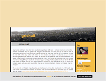 Tablet Screenshot of grishult.blogg.se