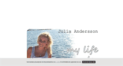 Desktop Screenshot of juliacarolinaandersson.blogg.se