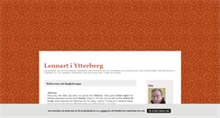 Desktop Screenshot of lennartiytterberg.blogg.se