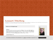 Tablet Screenshot of lennartiytterberg.blogg.se