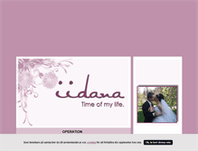 Tablet Screenshot of iidana.blogg.se