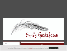 Tablet Screenshot of emilygustafsson.blogg.se