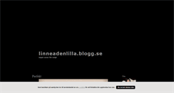 Desktop Screenshot of linneadenlilla.blogg.se