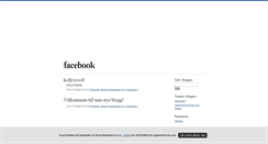 Desktop Screenshot of facebook.blogg.se