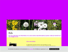 Tablet Screenshot of eds.blogg.se