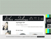 Tablet Screenshot of kathe.blogg.se