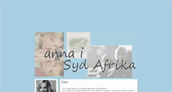 Desktop Screenshot of annainsouthafrica.blogg.se