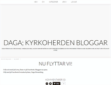 Tablet Screenshot of daga.blogg.se