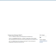 Tablet Screenshot of muskelbyggning.blogg.se