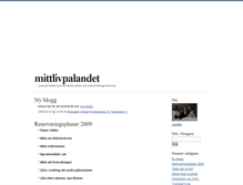 Tablet Screenshot of mittlivpalandet.blogg.se