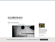 Tablet Screenshot of glorydaysanna.blogg.se