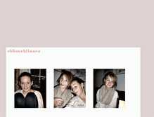 Tablet Screenshot of ebbaochlinnea.blogg.se