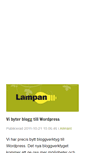 Mobile Screenshot of designlampan.blogg.se