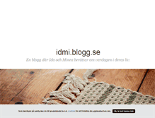 Tablet Screenshot of idmi.blogg.se