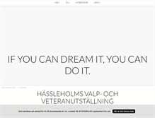 Tablet Screenshot of forsbrand.blogg.se