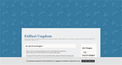 Desktop Screenshot of eidfaxiungdom.blogg.se