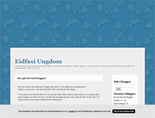 Tablet Screenshot of eidfaxiungdom.blogg.se
