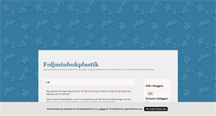 Desktop Screenshot of foljminbukplastik.blogg.se
