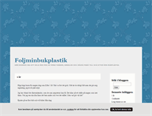 Tablet Screenshot of foljminbukplastik.blogg.se