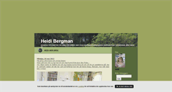 Desktop Screenshot of heidibergman.blogg.se