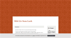 Desktop Screenshot of lurken.blogg.se