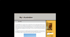 Desktop Screenshot of myiaustralien.blogg.se