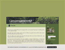 Tablet Screenshot of larssonsjaktaventyr.blogg.se
