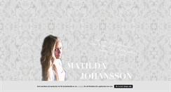 Desktop Screenshot of matildahelenajohansson.blogg.se