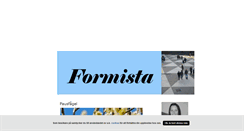 Desktop Screenshot of formista.blogg.se