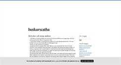 Desktop Screenshot of huskurscatha.blogg.se