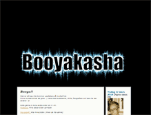 Tablet Screenshot of booyakasha.blogg.se