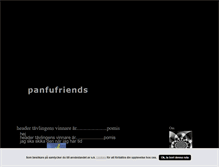 Tablet Screenshot of panfufriends.blogg.se