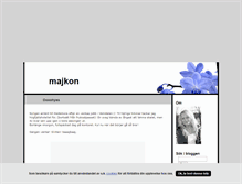 Tablet Screenshot of majkon.blogg.se