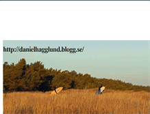 Tablet Screenshot of danielhagglund.blogg.se