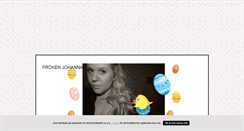 Desktop Screenshot of frokenjohanna.blogg.se