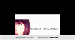 Desktop Screenshot of nadinesharverkstad.blogg.se